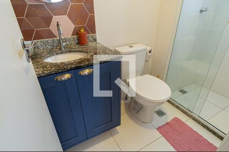 Banheiro de kitnet/studio à venda com 1 quarto, 25m² em Consolação, São Paulo