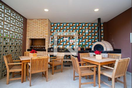 Área comum - Churrasqueira de kitnet/studio à venda com 1 quarto, 25m² em Consolação, São Paulo