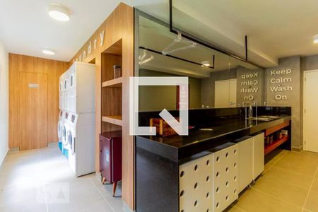 Área comum - Lavanderia de kitnet/studio à venda com 1 quarto, 25m² em Consolação, São Paulo