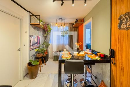 Sala de apartamento à venda com 2 quartos, 34m² em Mooca, São Paulo