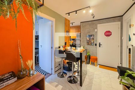 Sala de apartamento à venda com 2 quartos, 34m² em Mooca, São Paulo