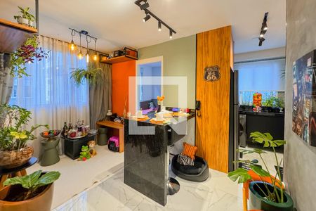 Sala de apartamento à venda com 2 quartos, 34m² em Mooca, São Paulo