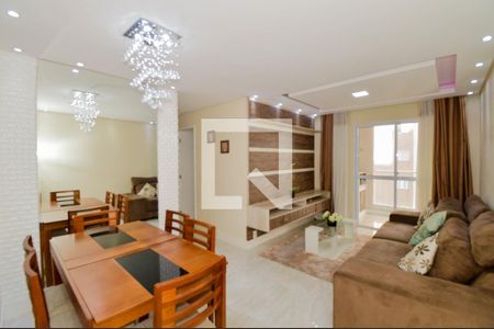 Sala de apartamento para alugar com 3 quartos, 77m² em Jardim Flor da Montanha, Guarulhos