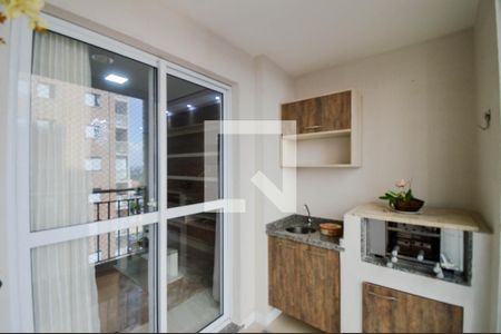 Varanda da Sala de apartamento para alugar com 3 quartos, 77m² em Jardim Flor da Montanha, Guarulhos