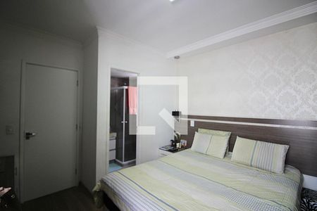 Suíte de apartamento à venda com 3 quartos, 80m² em Rudge Ramos, São Bernardo do Campo