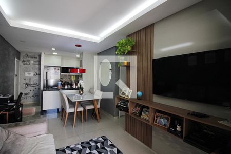 Sala de apartamento à venda com 3 quartos, 80m² em Rudge Ramos, São Bernardo do Campo