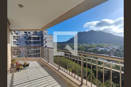 Varanda de apartamento à venda com 2 quartos, 75m² em Recreio dos Bandeirantes, Rio de Janeiro