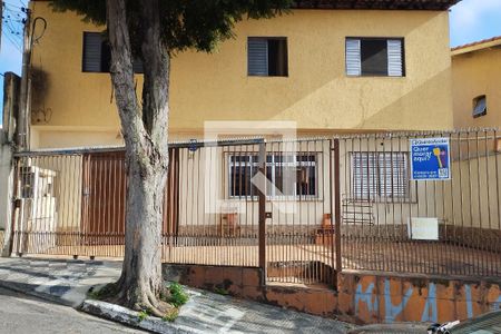 Fachada + Placa de casa à venda com 3 quartos, 110m² em Vila Barbosa, São Paulo