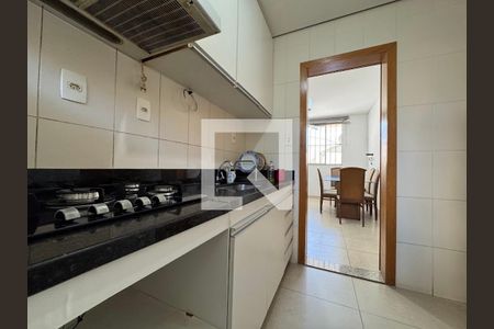 Cozinha de apartamento à venda com 3 quartos, 75m² em Havaí, Belo Horizonte