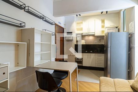 Sala de apartamento para alugar com 1 quarto, 30m² em Consolação, São Paulo