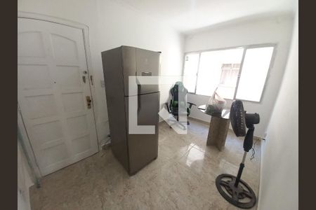 Sala de apartamento para alugar com 1 quarto, 36m² em Itararé, São Vicente