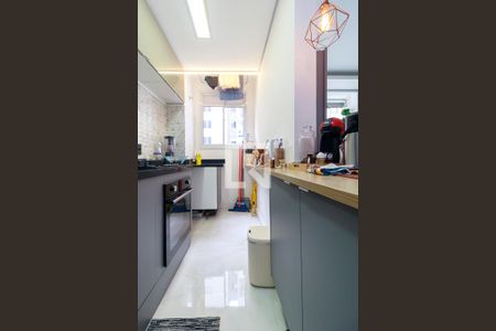 Cozinha de apartamento à venda com 2 quartos, 42m² em Santo Amaro, São Paulo