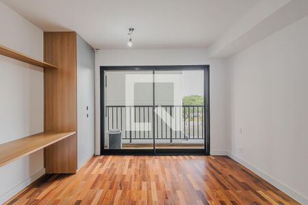 Sala/Quarto de kitnet/studio para alugar com 1 quarto, 24m² em Pinheiros, São Paulo