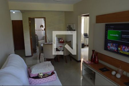 Sala de apartamento à venda com 2 quartos, 62m² em Curicica, Rio de Janeiro