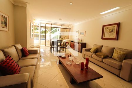 Sala de apartamento à venda com 4 quartos, 322m² em Barra da Tijuca, Rio de Janeiro