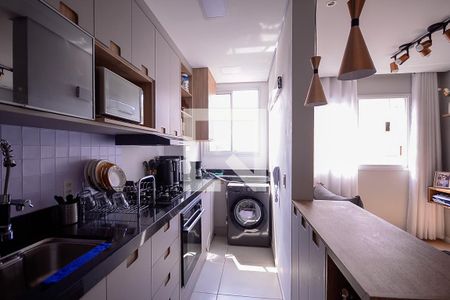 Cozinha de apartamento para alugar com 2 quartos, 38m² em Sacoma, São Paulo