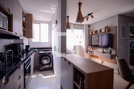 Cozinha de apartamento para alugar com 2 quartos, 38m² em Sacoma, São Paulo