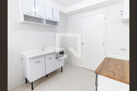 Sala/Cozinha de apartamento para alugar com 1 quarto, 22m² em Alto da Mooca, São Paulo