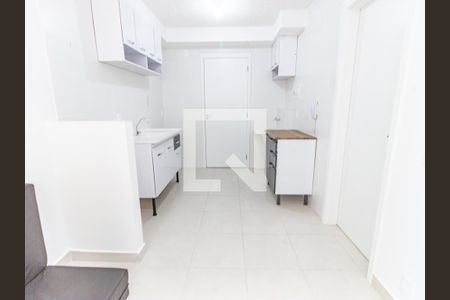 Sala/Cozinha de apartamento para alugar com 1 quarto, 22m² em Alto da Mooca, São Paulo