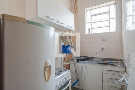 Cozinha de apartamento à venda com 1 quarto, 28m² em Cidade Baixa, Porto Alegre