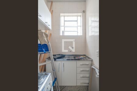 Cozinha de apartamento à venda com 1 quarto, 28m² em Cidade Baixa, Porto Alegre