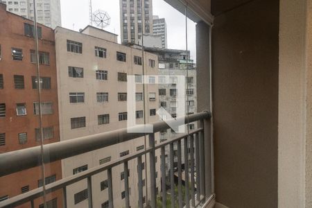 Varanda de apartamento à venda com 1 quarto, 38m² em Liberdade, São Paulo