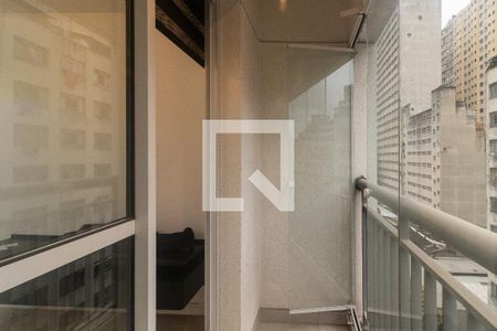 Varanda de apartamento à venda com 1 quarto, 38m² em Liberdade, São Paulo