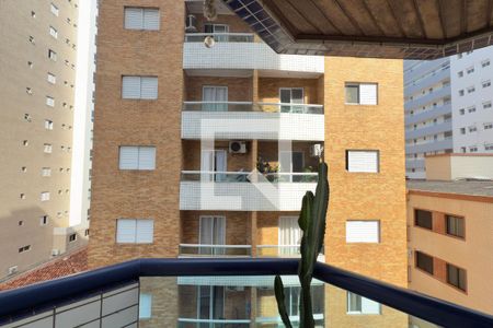 varanda Sala de apartamento para alugar com 1 quarto, 60m² em Canto do Forte, Praia Grande