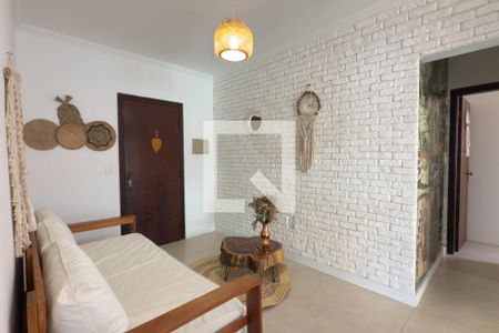 Sala de apartamento para alugar com 1 quarto, 60m² em Canto do Forte, Praia Grande