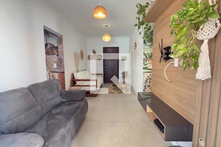 Sala de apartamento para alugar com 1 quarto, 60m² em Canto do Forte, Praia Grande