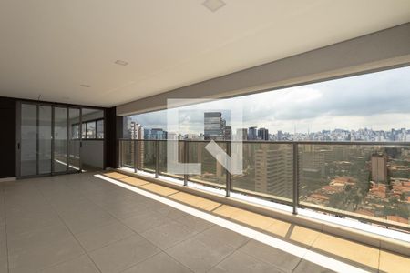 Sacada de apartamento à venda com 3 quartos, 181m² em Vila Nova Conceição, São Paulo