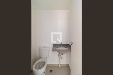 Banheiro da Suíte de apartamento à venda com 1 quarto, 27m² em Perdizes, São Paulo
