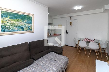 Sala de apartamento à venda com 2 quartos, 49m² em Vila Caraguata, São Paulo