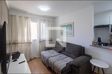 Sala de apartamento à venda com 2 quartos, 49m² em Vila Caraguata, São Paulo
