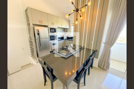 Sala de Jantar de apartamento para alugar com 3 quartos, 120m² em Ingleses do Rio Vermelho, Florianópolis