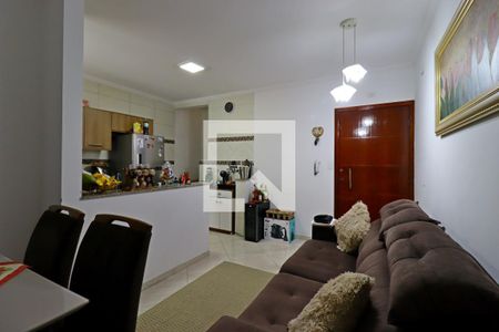 Sala de apartamento à venda com 3 quartos, 152m² em Vila Curuçá, Santo André