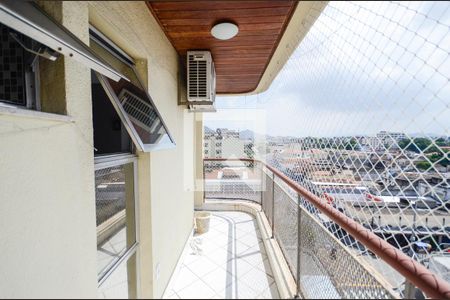 Varanda do Quarto 3 de apartamento para alugar com 3 quartos, 92m² em São Francisco Xavier, Rio de Janeiro