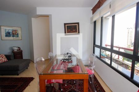 Sala de apartamento para alugar com 1 quarto, 50m² em Morumbi, São Paulo