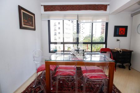 Sala de apartamento para alugar com 1 quarto, 50m² em Morumbi, São Paulo