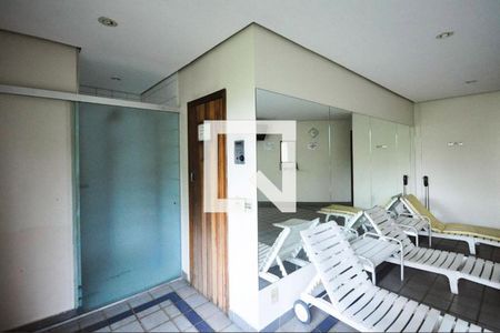 Área comum - Sauna de apartamento para alugar com 1 quarto, 50m² em Morumbi, São Paulo