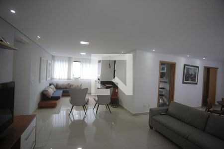 Sala de apartamento à venda com 4 quartos, 167m² em Buritis, Belo Horizonte