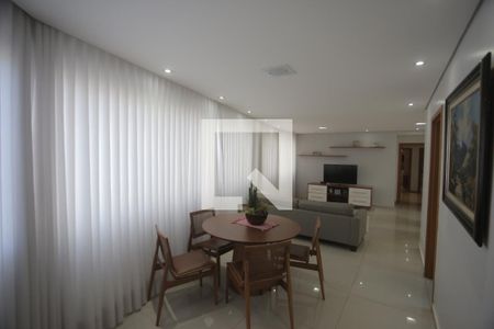 Sala de apartamento à venda com 4 quartos, 167m² em Buritis, Belo Horizonte
