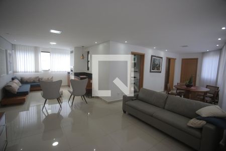 Sala de apartamento à venda com 4 quartos, 167m² em Buritis, Belo Horizonte
