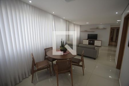 Sala de apartamento à venda com 4 quartos, 167m² em Buritis, Belo Horizonte