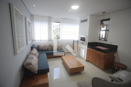 Sala de apartamento à venda com 4 quartos, 167m² em Buritis, Belo Horizonte