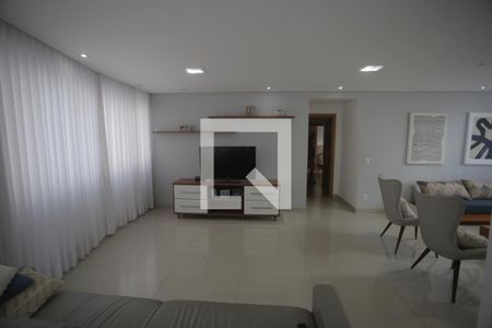 Sala de apartamento à venda com 4 quartos, 167m² em Buritis, Belo Horizonte