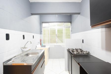 Cozinha e Área de Serviço de apartamento à venda com 1 quarto, 50m² em Vila Nova, Porto Alegre