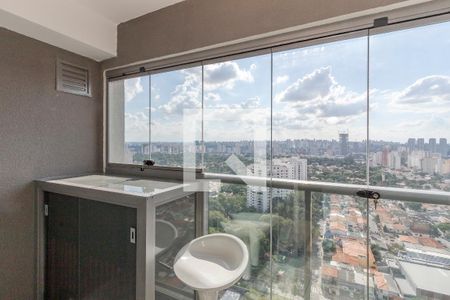 Varanda de apartamento para alugar com 1 quarto, 25m² em Santo Amaro, São Paulo