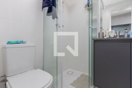 Banheiro de apartamento para alugar com 1 quarto, 25m² em Santo Amaro, São Paulo