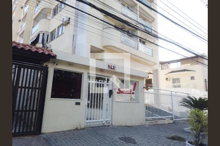 Fachada do Condomínio de apartamento à venda com 2 quartos, 55m² em Pechincha, Rio de Janeiro